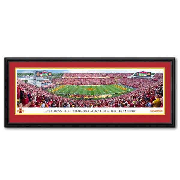 Jack Trice Stadium Panorama Print (Deluxe Frame)